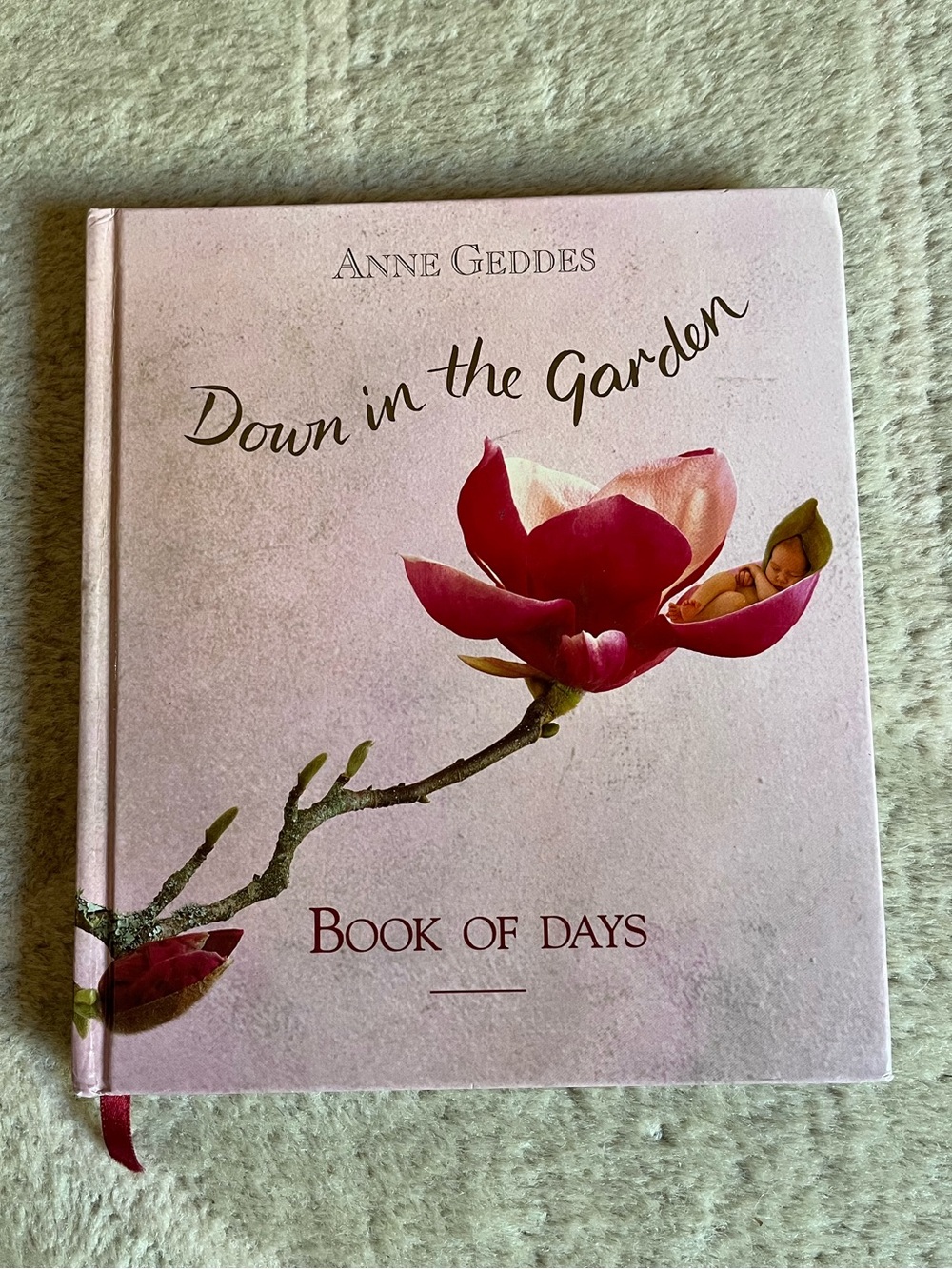 Vintage Anne Geddes Down In The Garden Book of Days